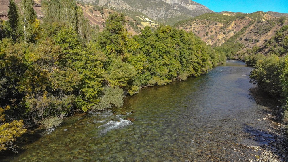 Amerika'nın ünlü Colorado Nehri'ne benzetiliyor: Tunceli'nin kartpostallık güzelliği Munzur Vadisi - 17