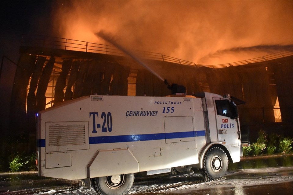 Adana'da fabrika yangını - 2