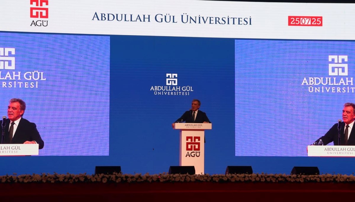 Abdullah Gül konuştu Abdullah Gül konuştu