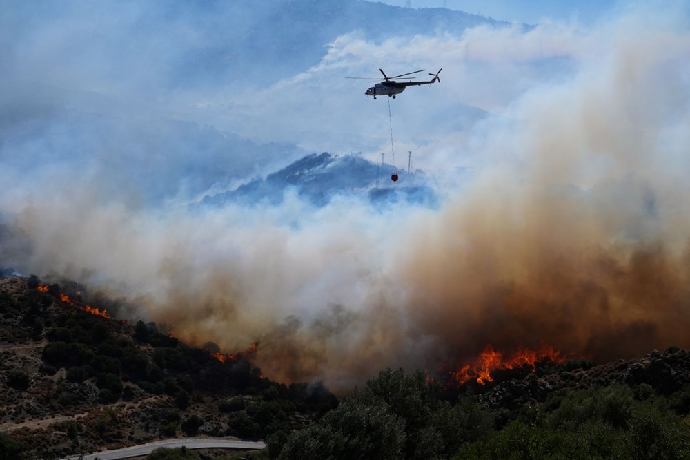 Bolu, Manisa ve İzmir'de orman yangını: Çanakkale'deki yangın kontrol altında - 13