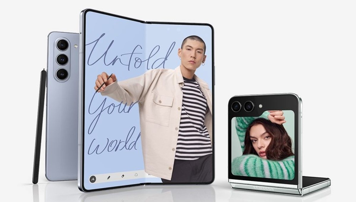Samsung Galaxy Z Flip5 ve Galaxy Z Fold5: Çok yönlü, benzersiz bir deneyim