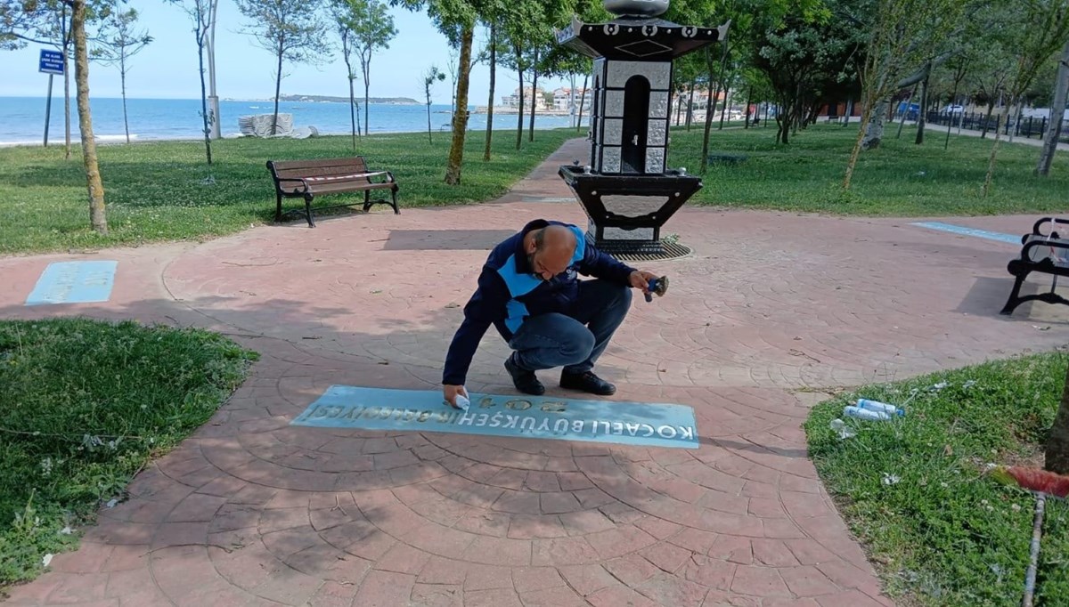 Kocaeli sahillerinde yaz hazırlığı Kocaeli sahillerinde yaz hazırlığı
