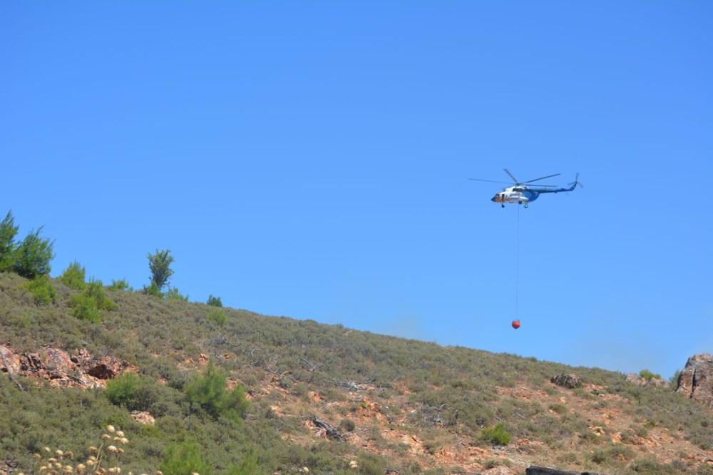 Uşak'ta orman yangını: 40 saat sonra kontrol altına alındı - 12