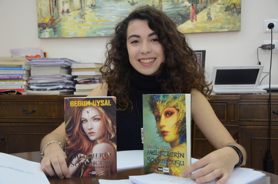 15 yaşındaki yazar Begüm Uysal'dan ikinci kitap - 1