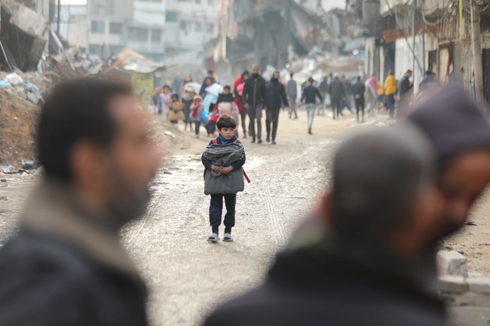 Gazze Şeridi'nde "Yemek istiyoruz" sloganları - 4