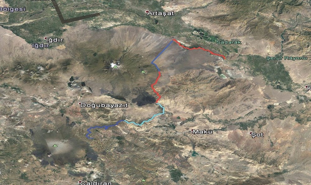 TOKİ�den İran sınırına 144 kilometrelik yeni duvar NTV