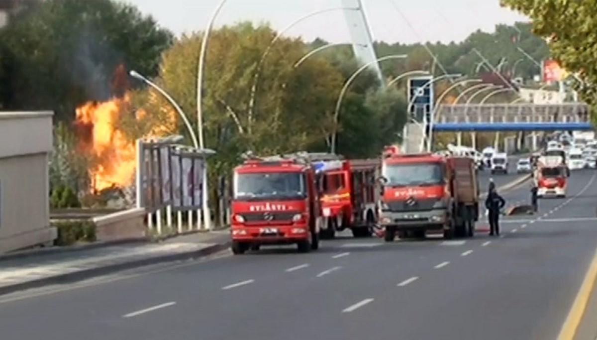 Ankara'da MTA yerleşkesinde doğalgaz patlaması