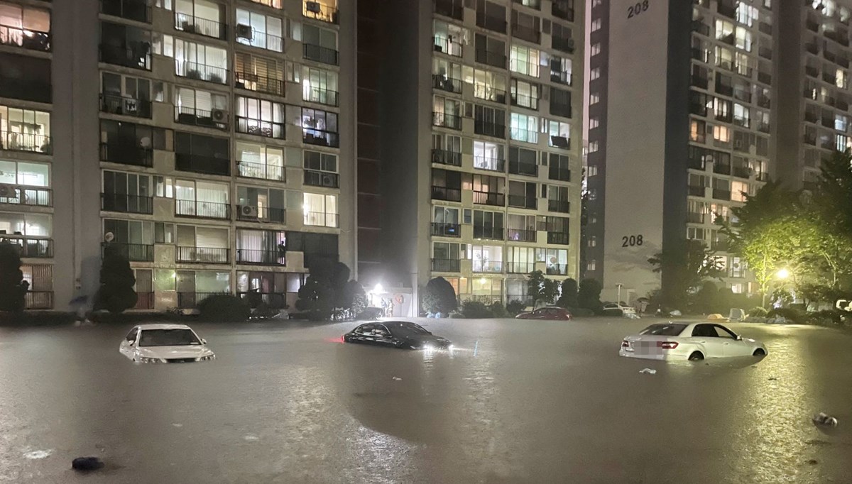 Güney Kore’de sel felaketi: En az 8 ölü