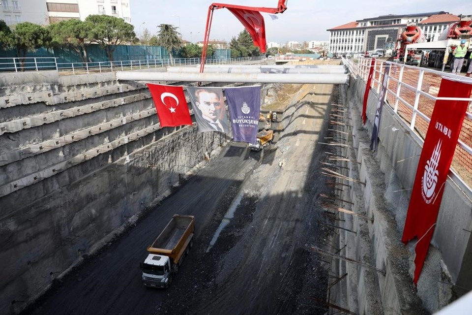 Çekmeköy-Sancaktepe-Sultanbeyli metro hattında çalışma başladı - 1