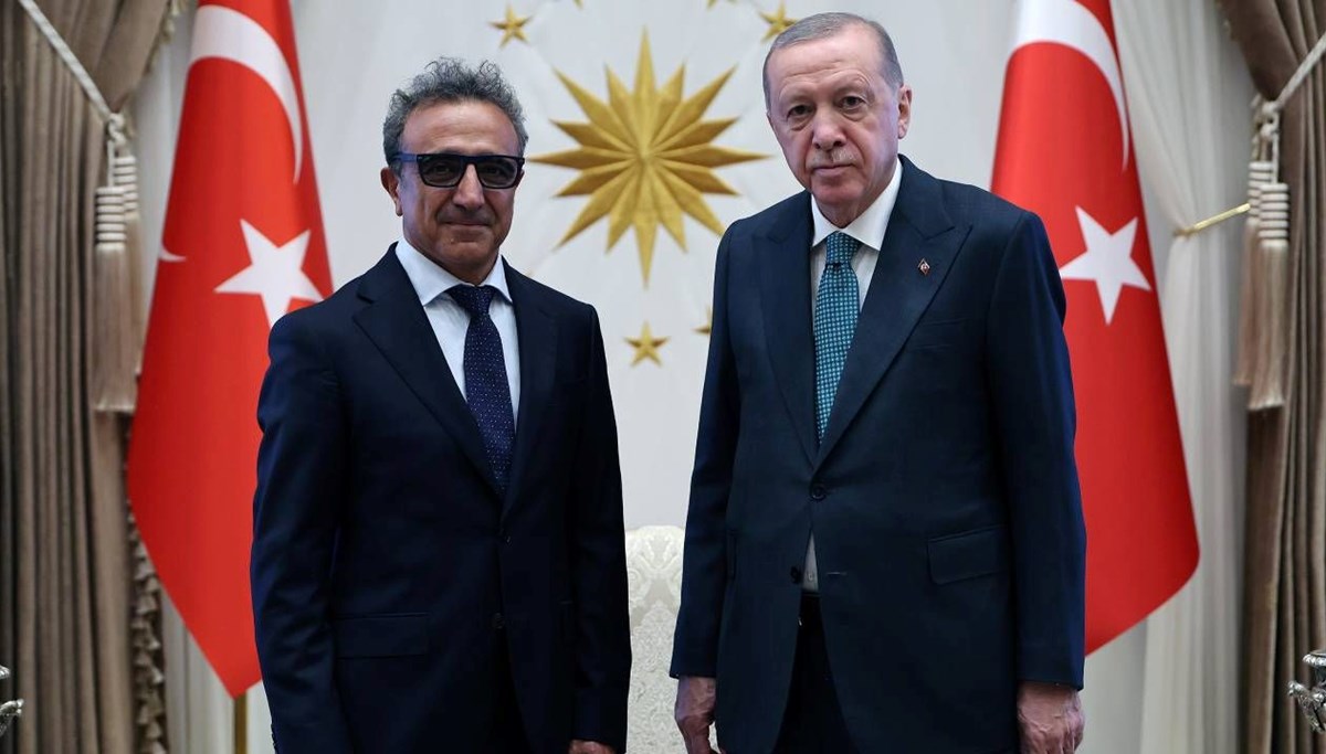 Erdoğan, Hamdi Ulukaya'yı kabul etti