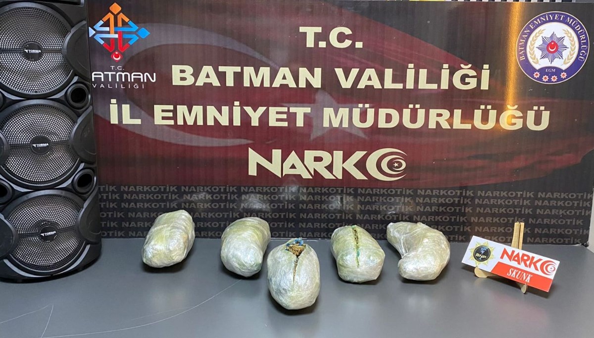 Batman'da uyuşturucu operasyonu Batman'da uyuşturucu operasyonu
