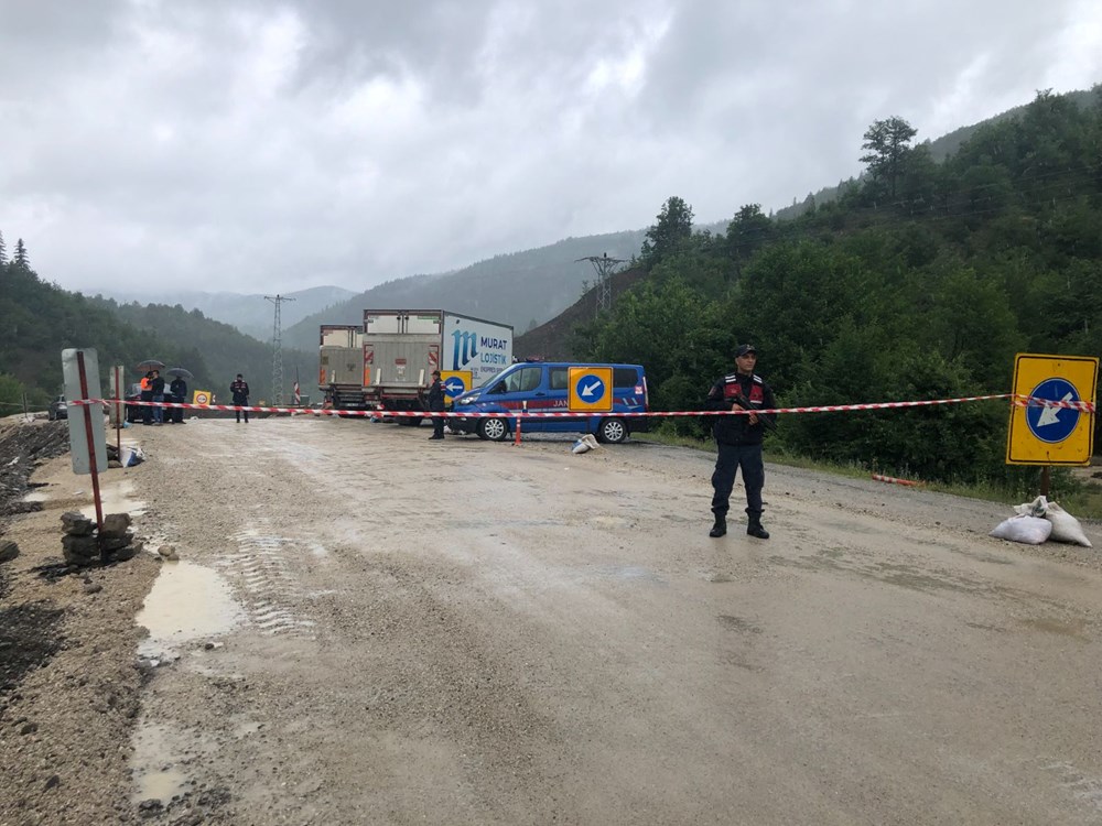 Kastamonu'da şiddetli sağanak: Köprü çöktü, iki ilçeye ulaşım kesildi - 4