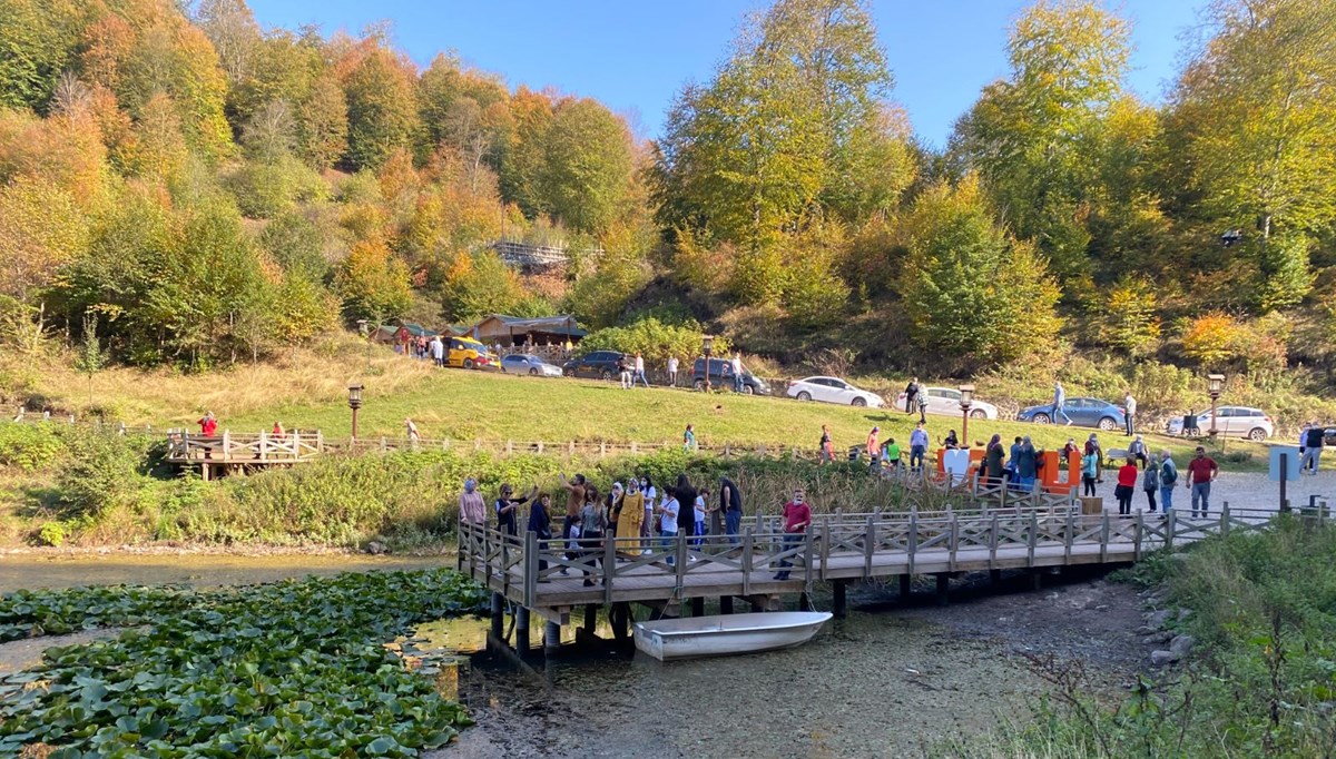 Ordu'da doğa harikası Ulugöl'e ziyaretçi akını