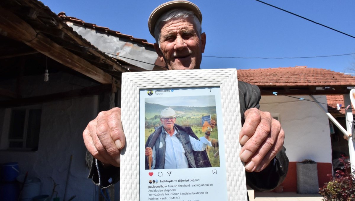 Bursalı çoban, fotoğrafını paylaşan Brezilyalı yazar Paulo Coelho ile tanışmak istiyor