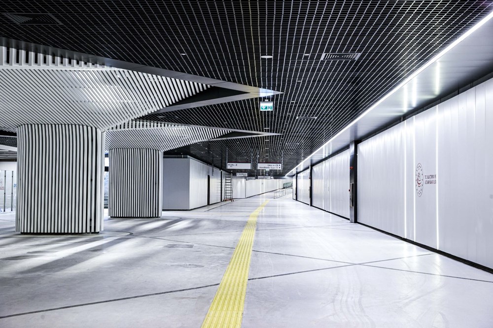 Sabiha Gökçen Havalimanı metro hattı açıldı - 1