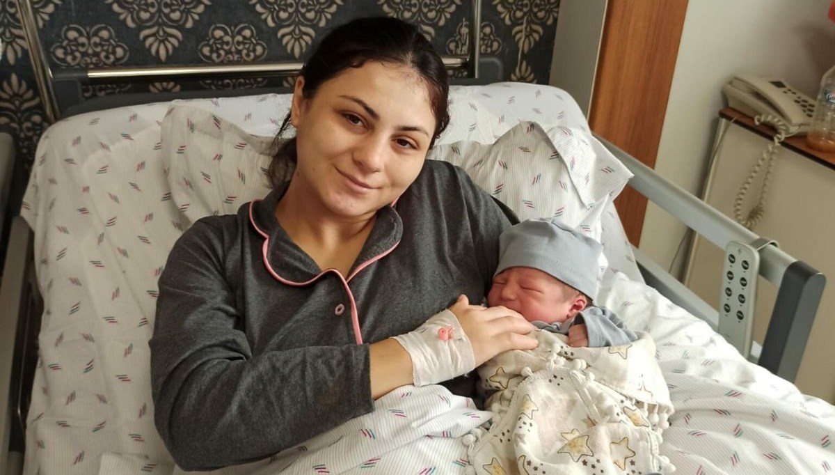 Dün toprağa verilen şehidin adı, bugün doğan oğluna verildi