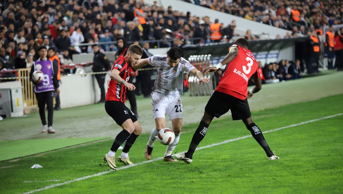 Beşiktaş, Gaziantep'ten puansız dönüyor