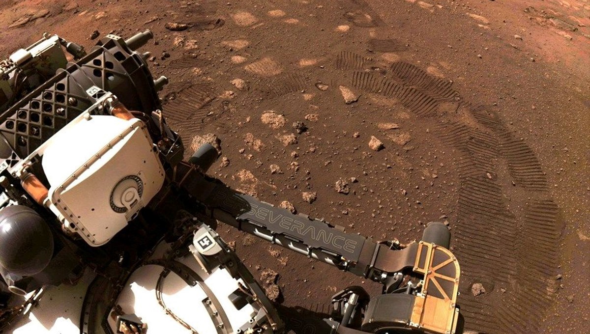 Mars’a inen keşif aracı Perseverance, Kızıl Gezegen'de bir yılı tamamladı