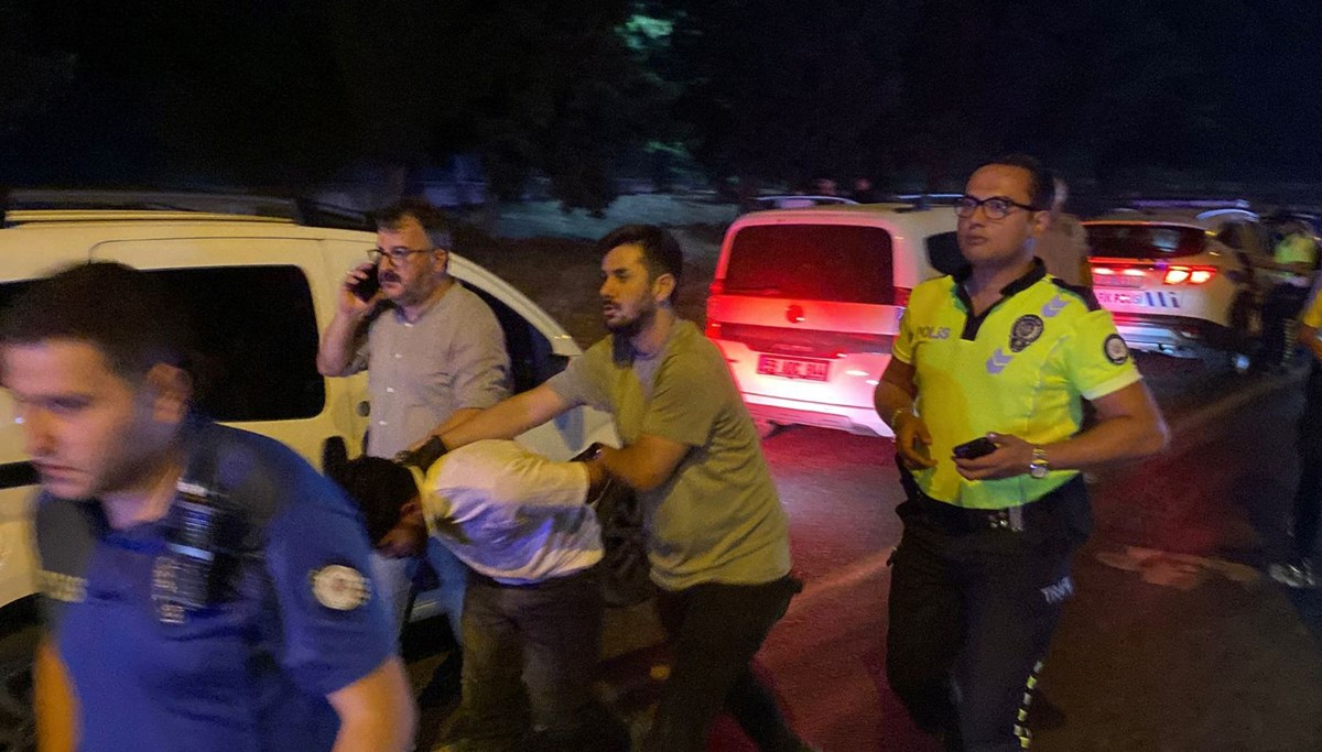 Polisten kaçarken kaza yaptılar: 11 kişi yakalandı