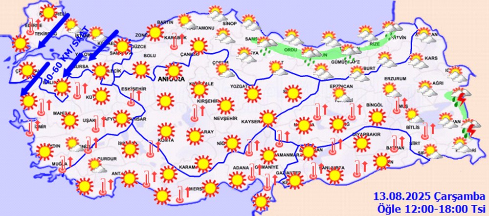 İstanbul için çifte uyarı! Bugüne dikkat: Gece saatlerine kadar sürecek - 6