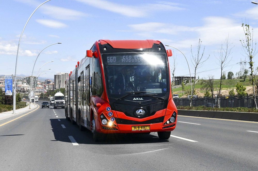 Ankara Büyükşehir Belediyesi duyurdu: Üç güzergaha metrobüs geliyor! Fotoğrafları ortaya çıktı - 2