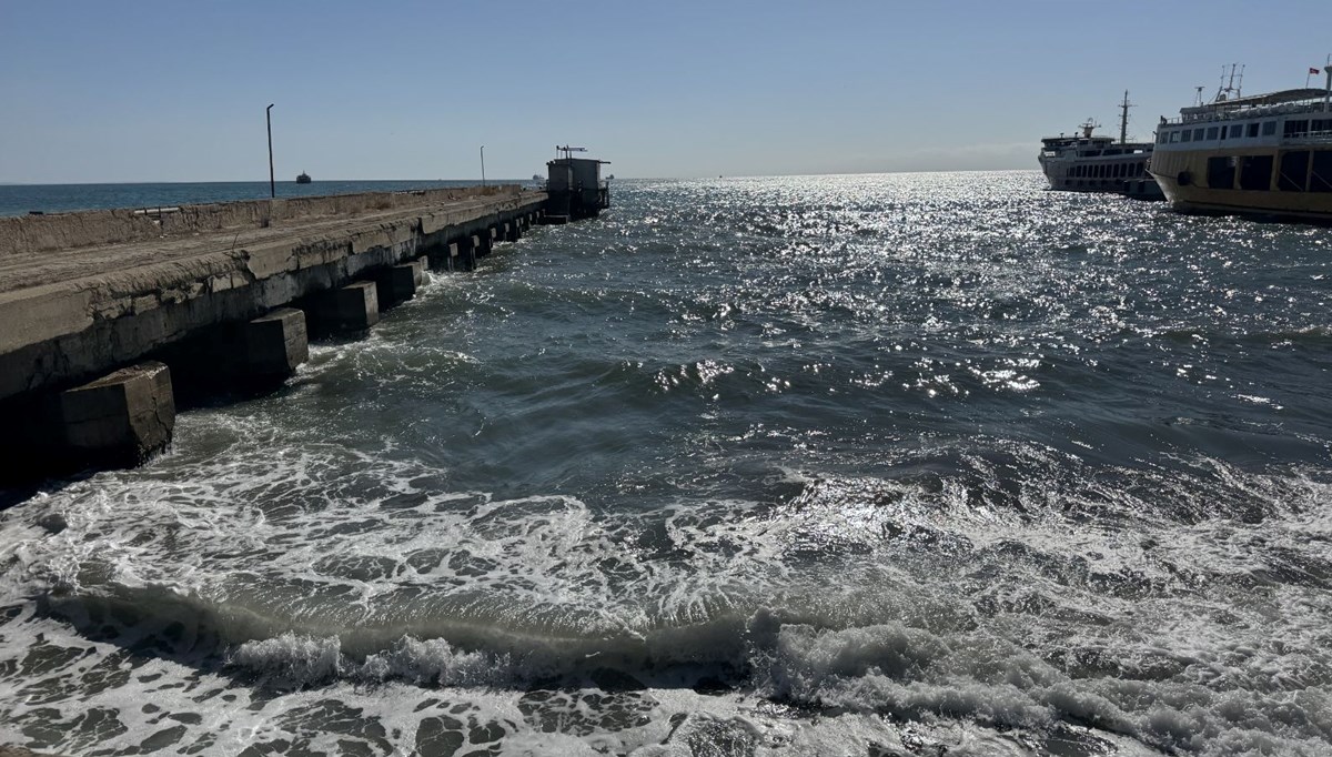 Tekirdağ'da kuvvetli poyraz