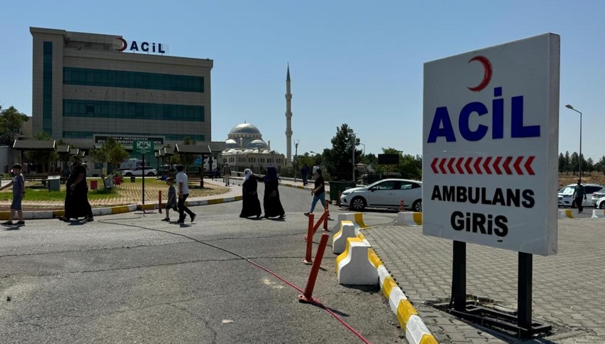 Dicle Üniversitesi Hastanesi'nde 74 kişide zehirlenme şüphesi