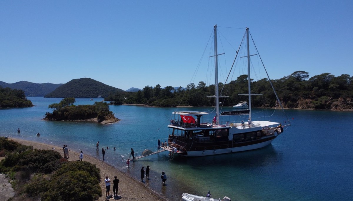 Muğla kıyıları deniz tutkunlarını bekliyor Muğla kıyıları deniz tutkunlarını bekliyor