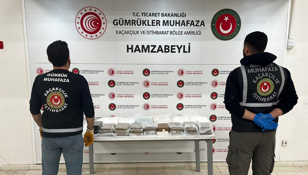 Gümrükte103 milyon lira değerinde uyuşturucu operasyonu