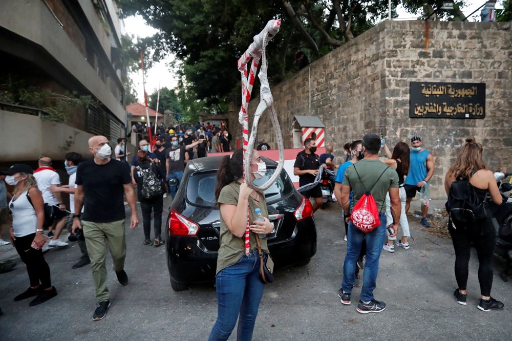 Lübnan'da hükümet karşıtı gösteri (Lübnan Başbakanı'ndan erken seçim açıklaması) - 11