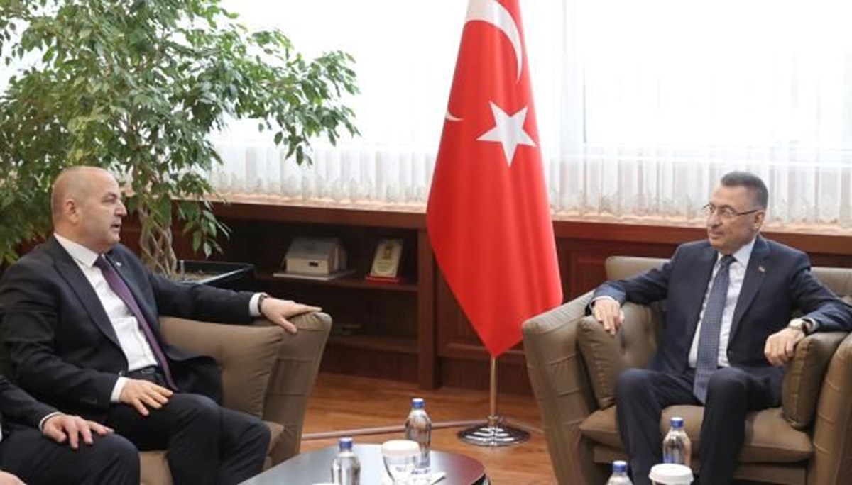 Cumhurbaşkanı Yardımcısı Oktay, Anavatan Partisi Genel Başkanı Çelebi ile görüştü Cumhurbaşkanı Yardımcısı Oktay, Anavatan Partisi Genel Başkanı Çelebi ile görüştü
