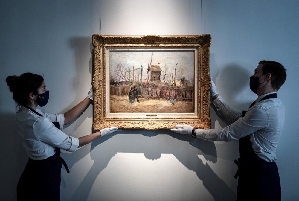 Van Gogh’un Montmartre eseri ilk defa görüntülendi: 6,9 milyon sterline alıcı bulacak - 5