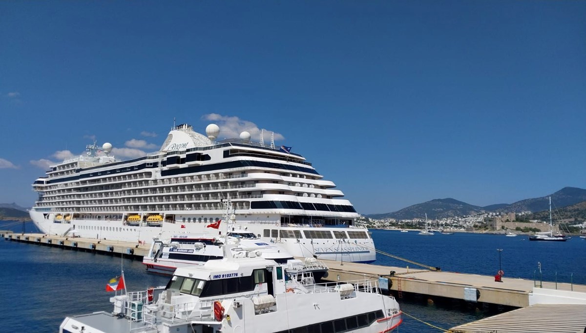Bodrum'a 720 turist getirdi Bodrum'a 720 turist getirdi