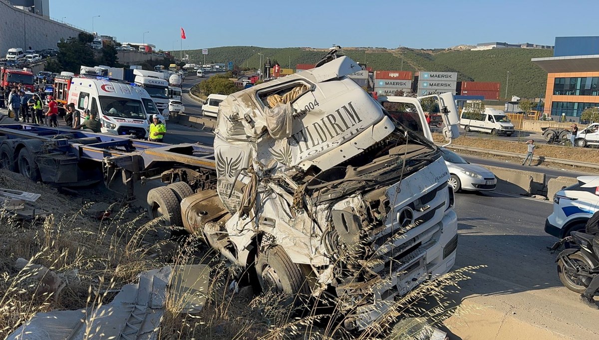 Kocaeli'de feci kaza