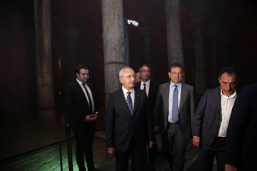 Tarihi Yerebatan Sarnıcı Müzesi yenilenme çalışmalarının ardından açıldı - 12