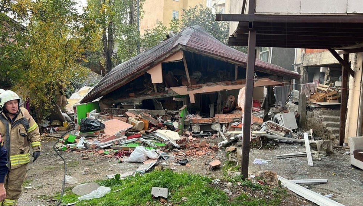 İstanbul Pendik'te bir binada patlama