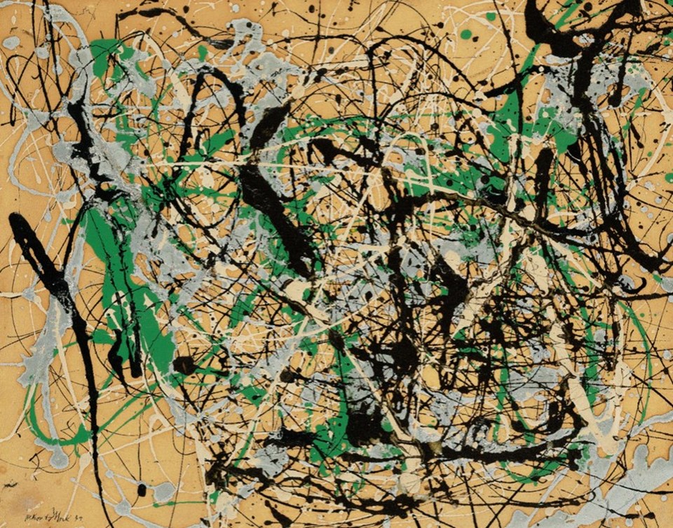 Jackson Pollock (1949) - "17 Numara" / 12,9 milyon dolar
