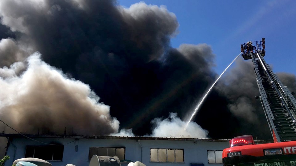 İstanbul'da fabrika yangını - 3