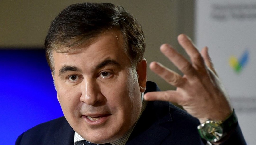 Eski Gürcistan Cumhurbaşkanı Saakaşvili ülkesine döndükten sonrasında gözaltına alındı Eski Gürcistan Cumhurbaşkanı Saakaşvili ülkesine döndükten sonrasında gözaltına alındı