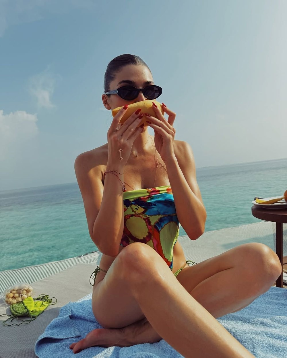 Hande Erçel'in Maldivler tatili: Dalış yaptığı anları paylaştı - 2