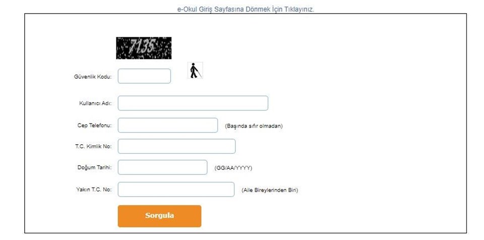 E-okul üzerinden sınav sonucu nasıl öğrenilir? MEB e-Okul VBS giriş ekranı - 2