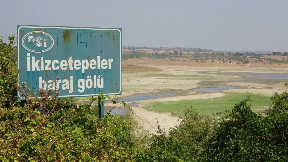 İkizcetepeler Barajı'nda su seviyesi düştü, köy kalıntıları ortaya çıktı - 7