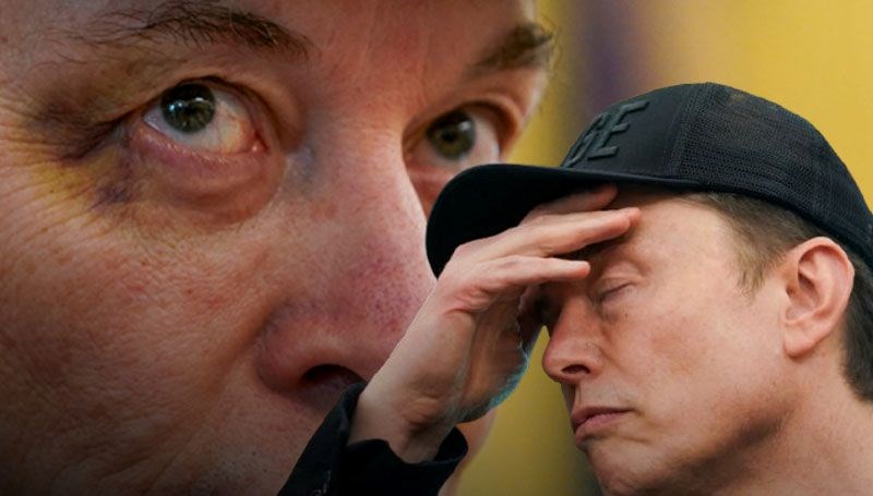 Musk, gözündeki morluğun nedenini açıkladı