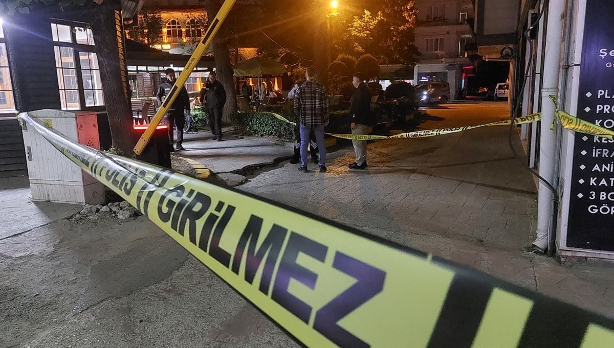 Sokak ortasında kurşun yağmuru