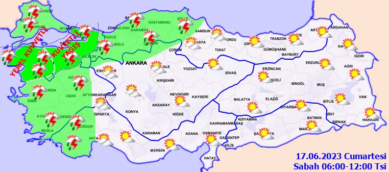 Meteoroloji'den 29 Il Için Sarı Kodlu Uyarı (Bugün Hava Nasıl Olacak ...