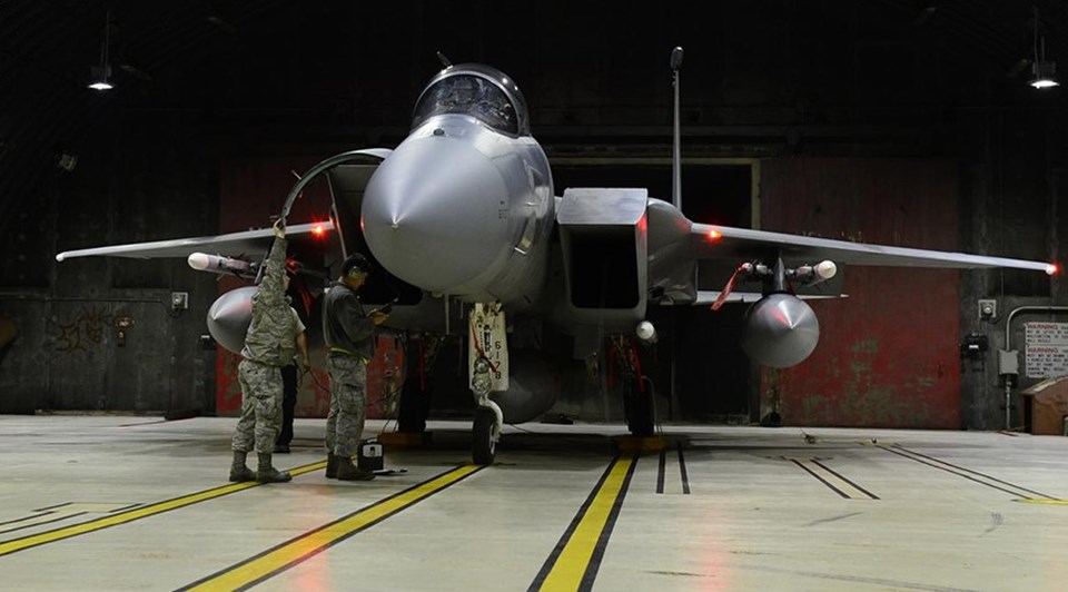 ABD, İncirlik'e 6 adet F-15C savaş uçağı gönderdi - 1