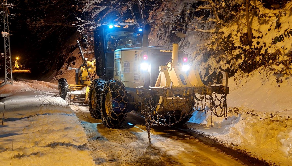 Karadeniz'de 527 yerleşim yerine ulaşım sağlanamıyor