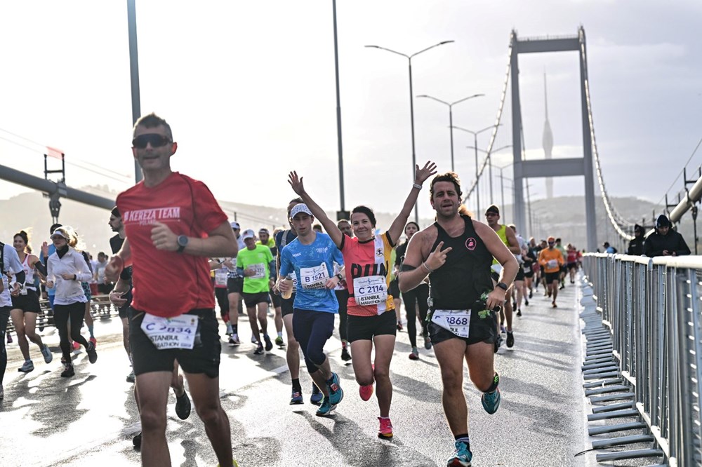 46. İstanbul Maratonu'nun kazanını belli oldu: Halk koşusu başladı - 9