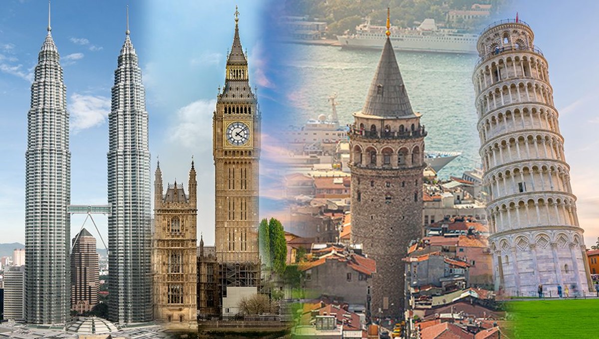 Dünyanın en ünlü 10 kulesi Dünyanın en ünlü 10 kulesi