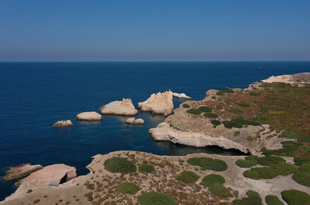 'Denizin Peribacaları' Siren Kayalıkları görenleri şaşırtıyor - 32